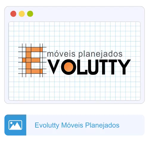 Logotipo Evolutty Móveis Planejados
