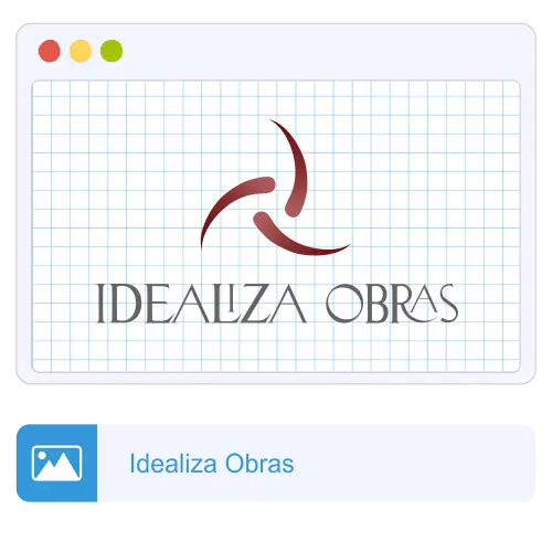 Logotipo Idealiza Obras