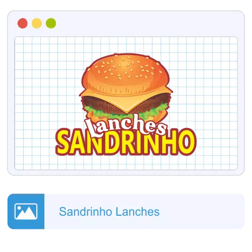 Logotipo Sandrinho Lanches