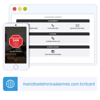 DCard Online Mariotto Eletrônica Alarmes