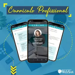 Criação de Currículo Profissional Online para profissionais que desejam mostrar seu conhecimento a seus clientes.